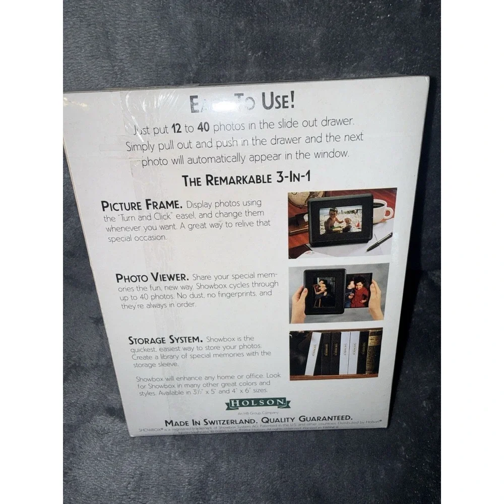 ShowBox Photo Viewer 3-in-1 Picture Frame & Storage System 4